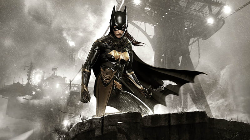 Batman Arkham Knight Batgirl, batman, batman-arkham-knight, girl, super-heroes, HD wallpaper