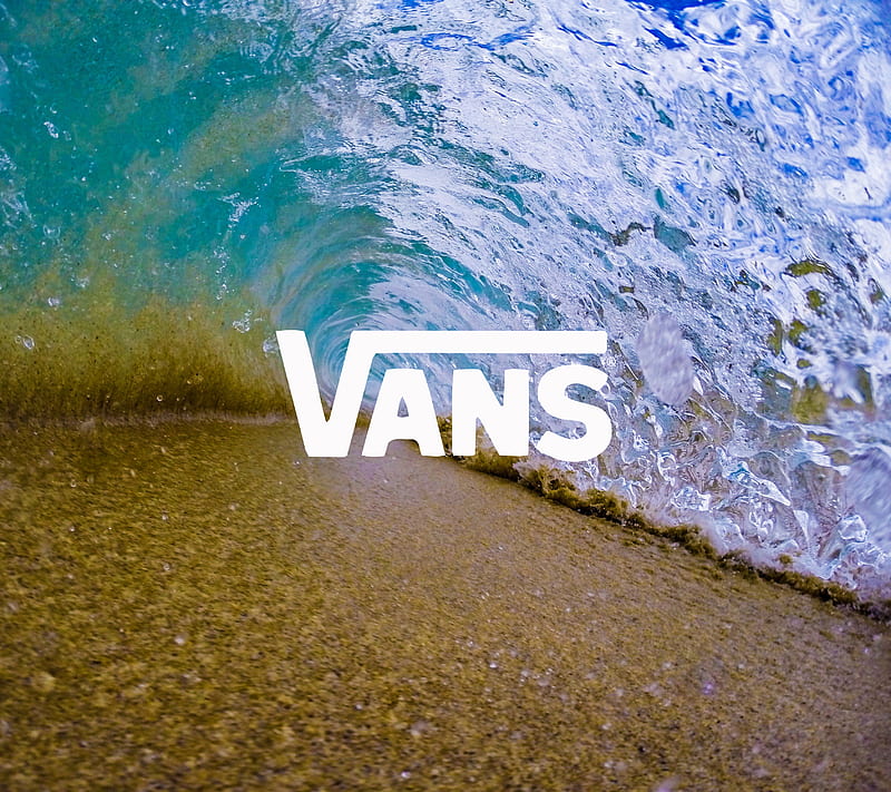 Vans wave, beach, logo, shoes, skate, surf, waves, HD wallpaper