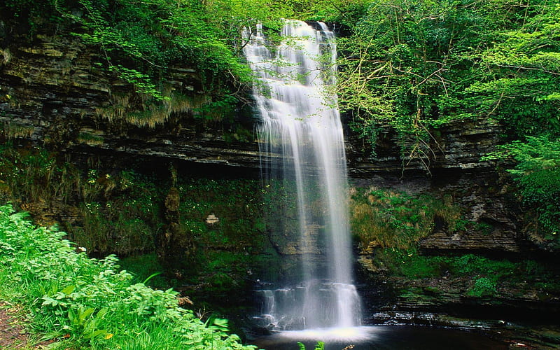 Spectacular waterfalls 08, HD wallpaper