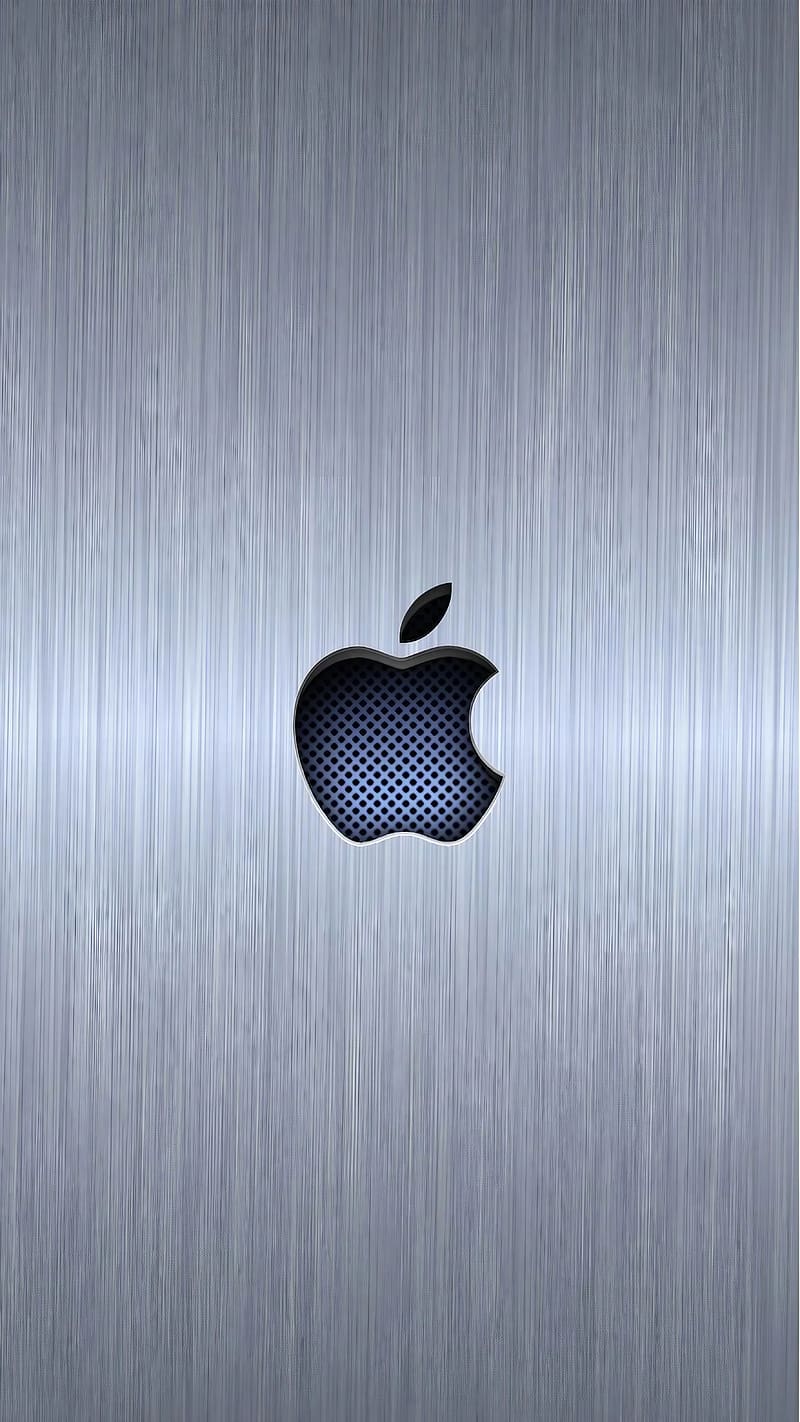 Apple Phone Ka, Grey Background, apple logo, HD phone wallpaper | Peakpx