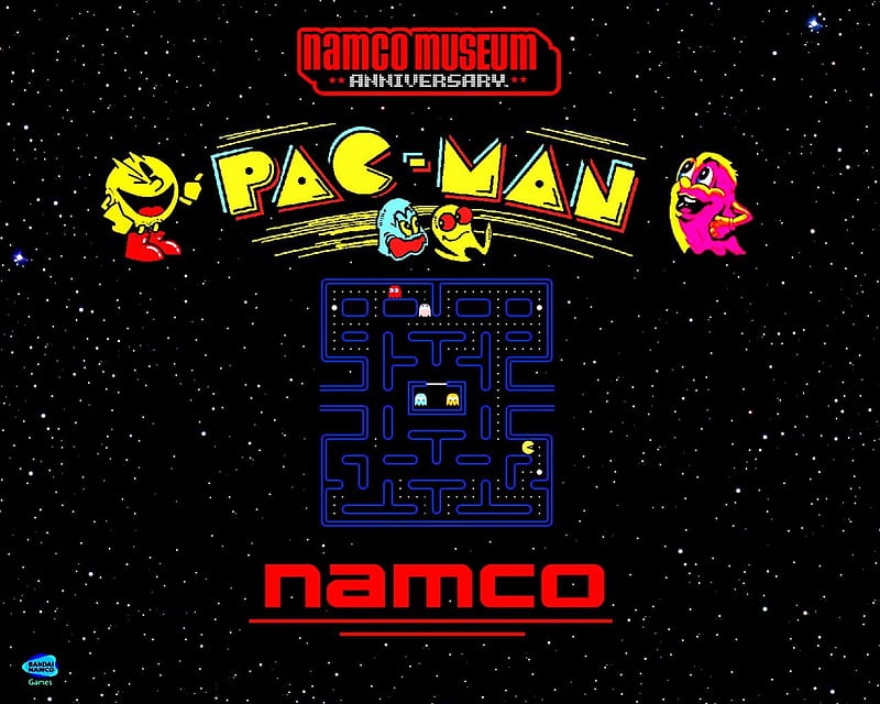 Pac-man Mania!, video games, pac-man, arcade, classic, HD wallpaper