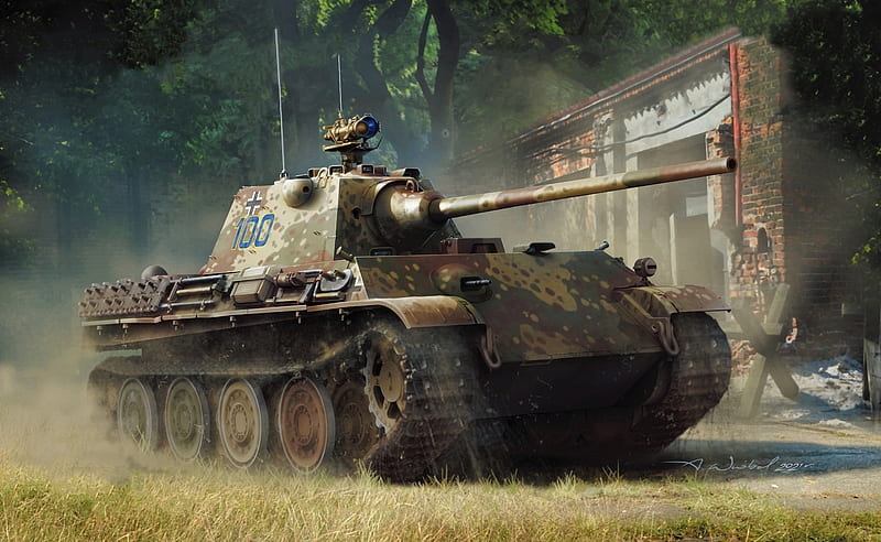 Tanks, Panther Tank, Wehrmacht, HD wallpaper
