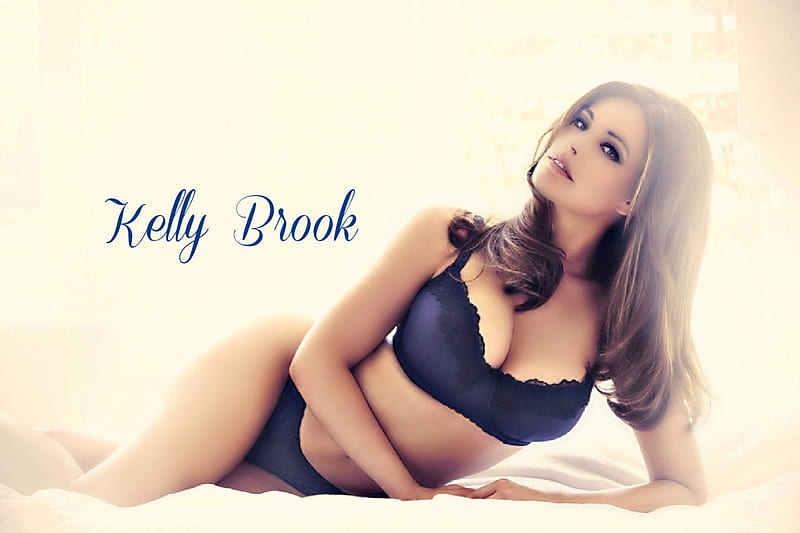 Beautiful Kelly Brook For Frank, female, bonito, model, sexy, HD wallpaper