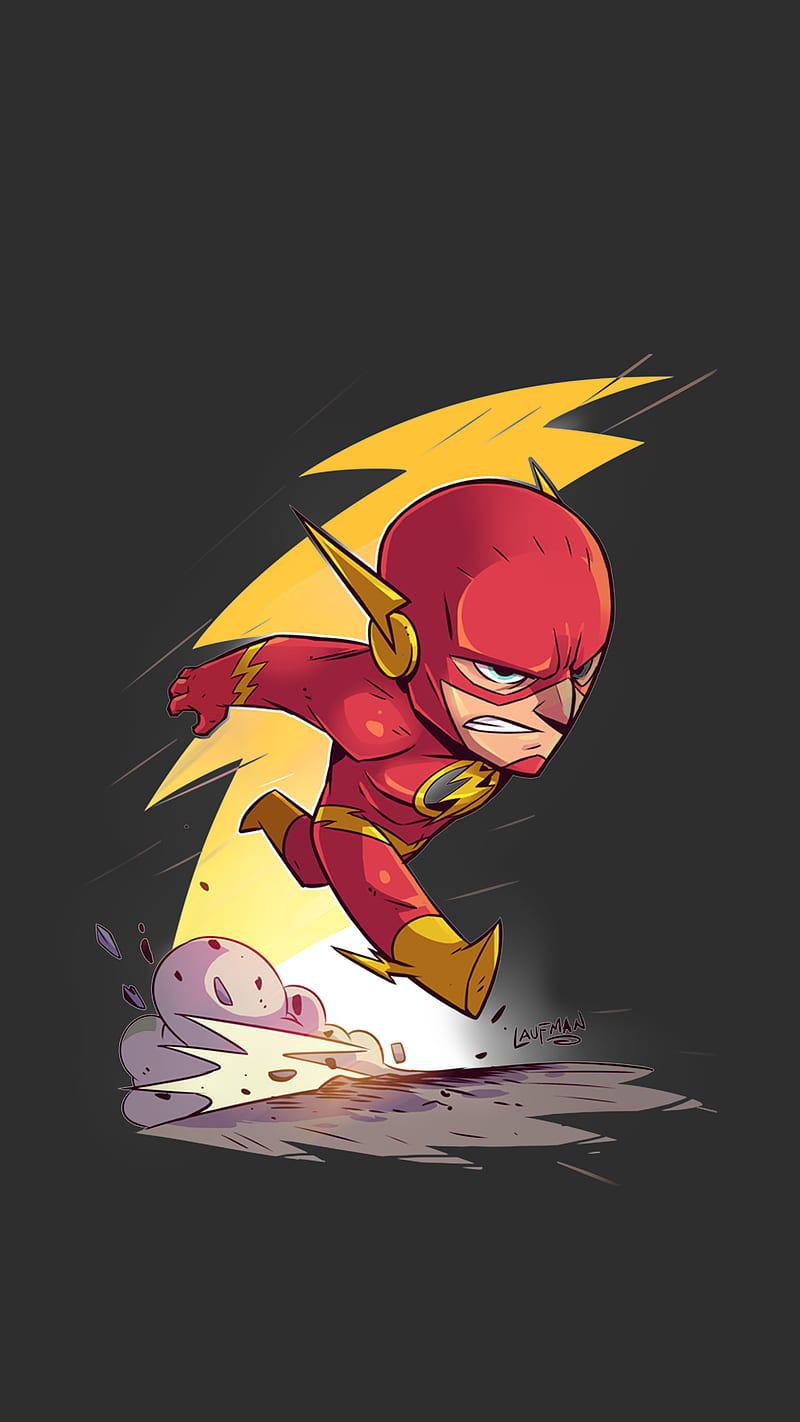 superhero, Flash, DC Comics, HD phone wallpaper