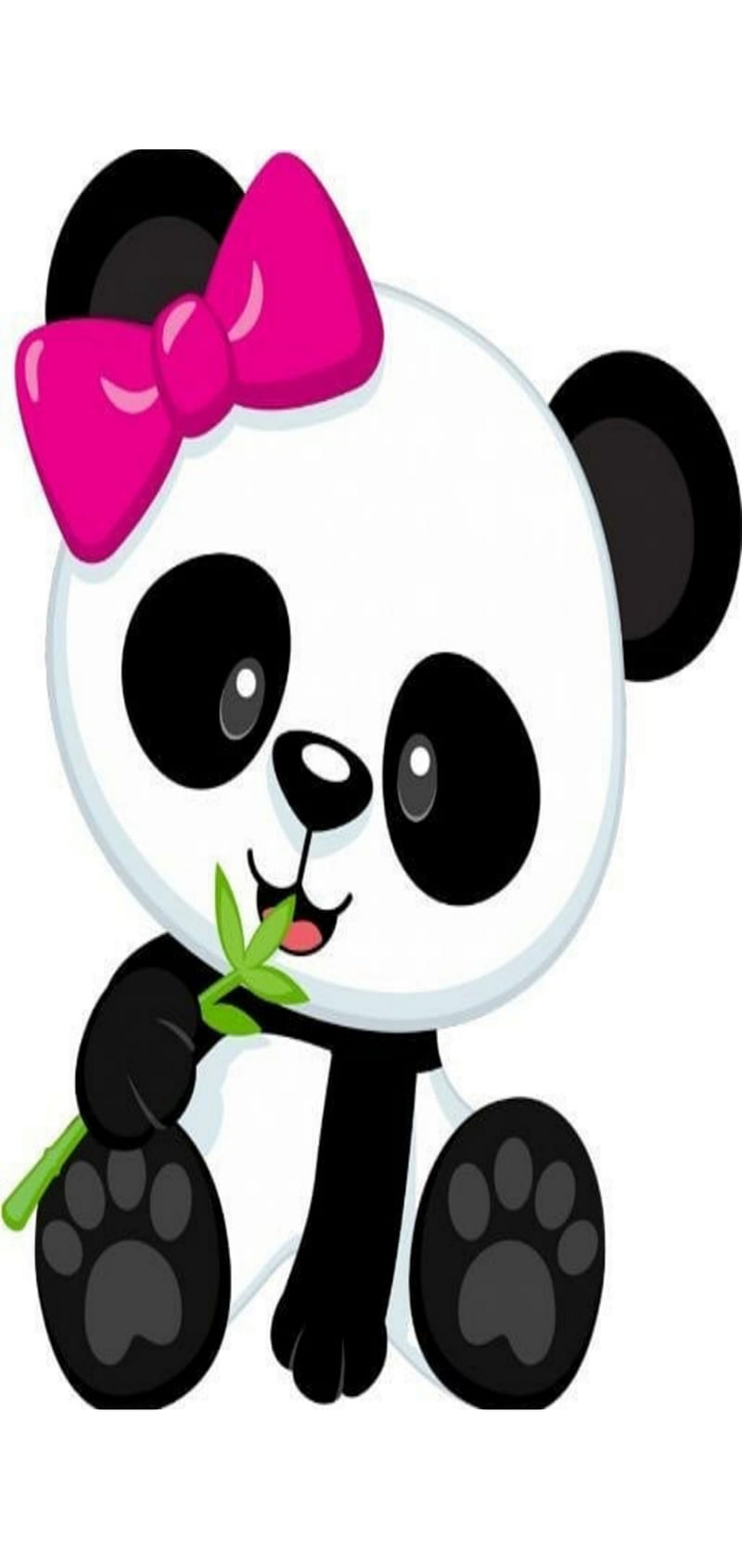 Panda, bear mobile white, white panda, HD phone wallpaper