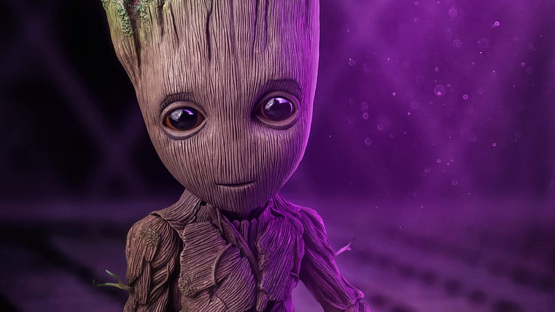 Baby Groot 2019, baby-groot, superheroes, HD wallpaper