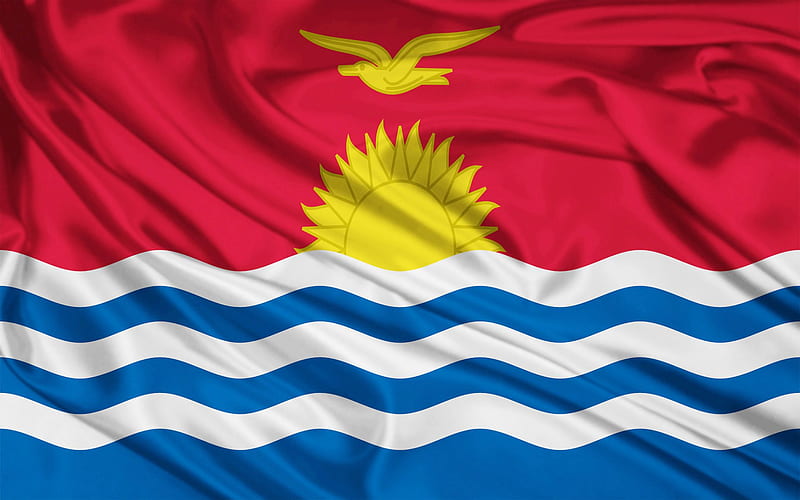 1080P free download | Kiribati Flag . Kiribati Flag stock, Saffron Flag ...