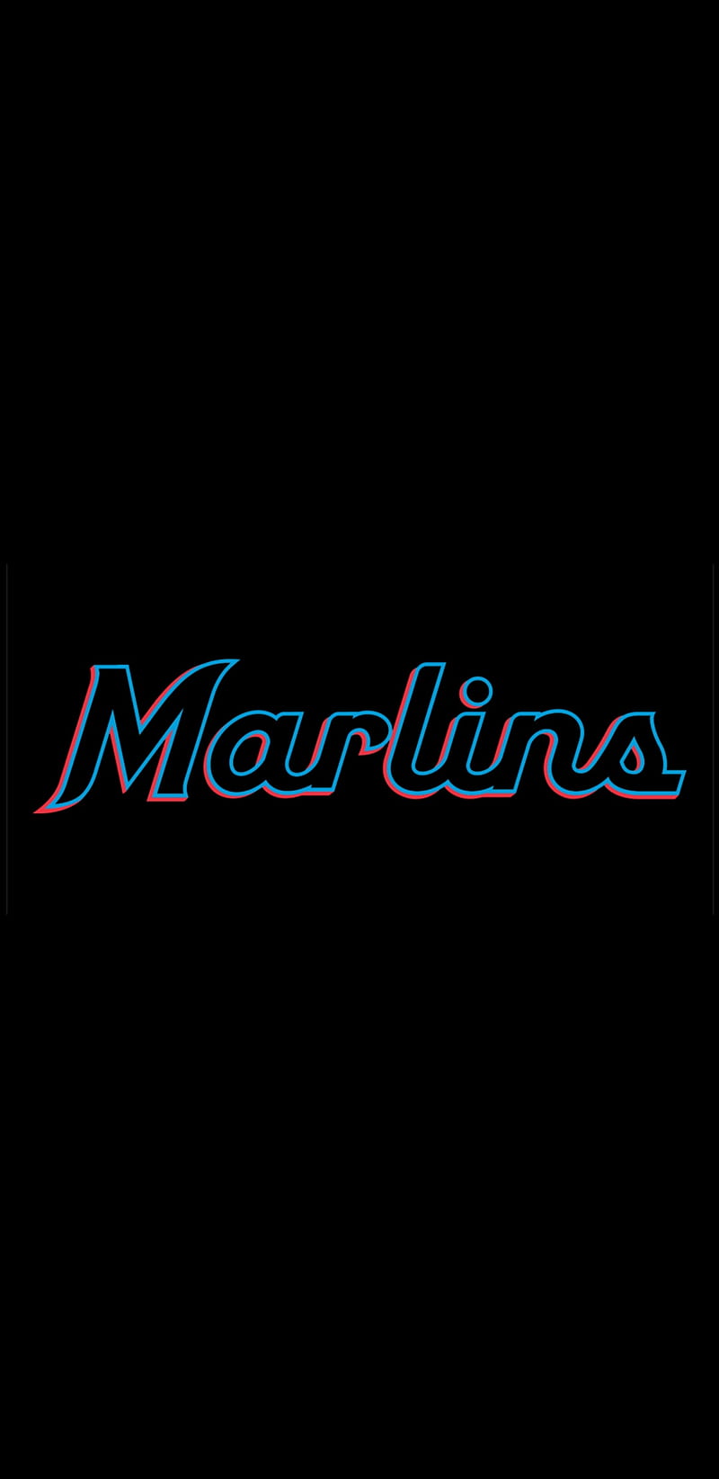Download Miami Marlins Nike Logo Wallpaper