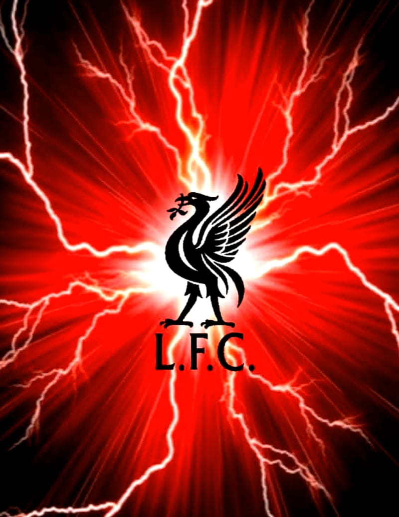 Liverpool fc, champions, lightning, premiership, red, the reds, HD phone wallpaper