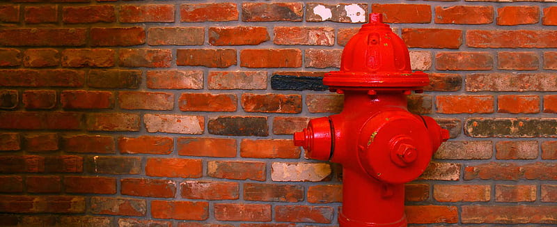Fire Hydrant, firemen, wall, other, HD wallpaper