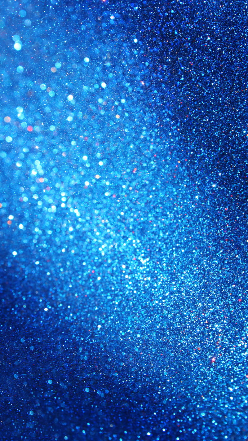 Blue Abstract, background, glitter, shiny, sparkling, HD phone wallpaper