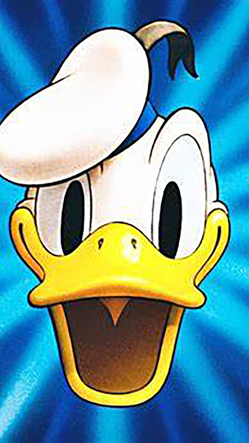 Duck Face, animation, cartoon, donald duck, HD phone wallpaper | Peakpx