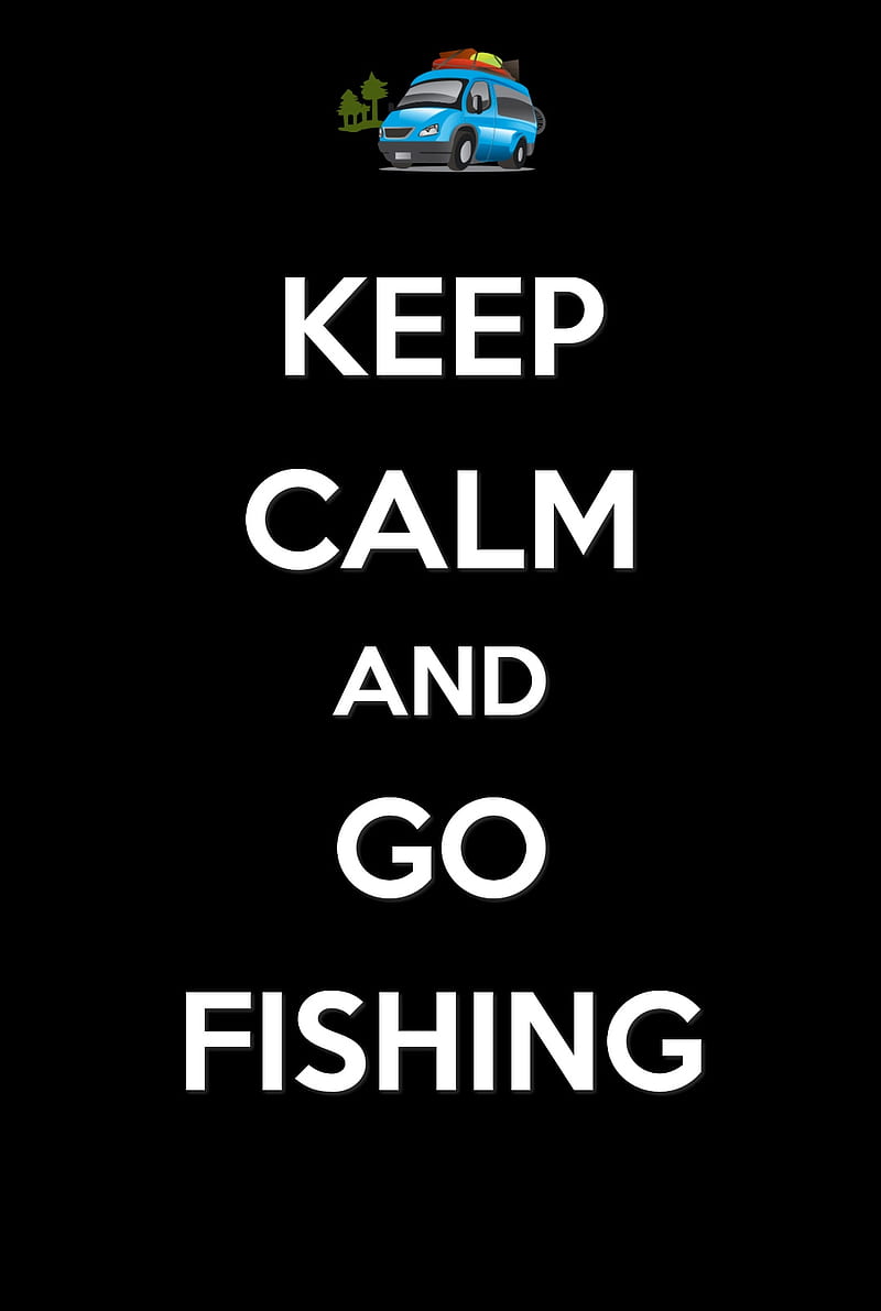 Go fishing, calm, HD phone wallpaper