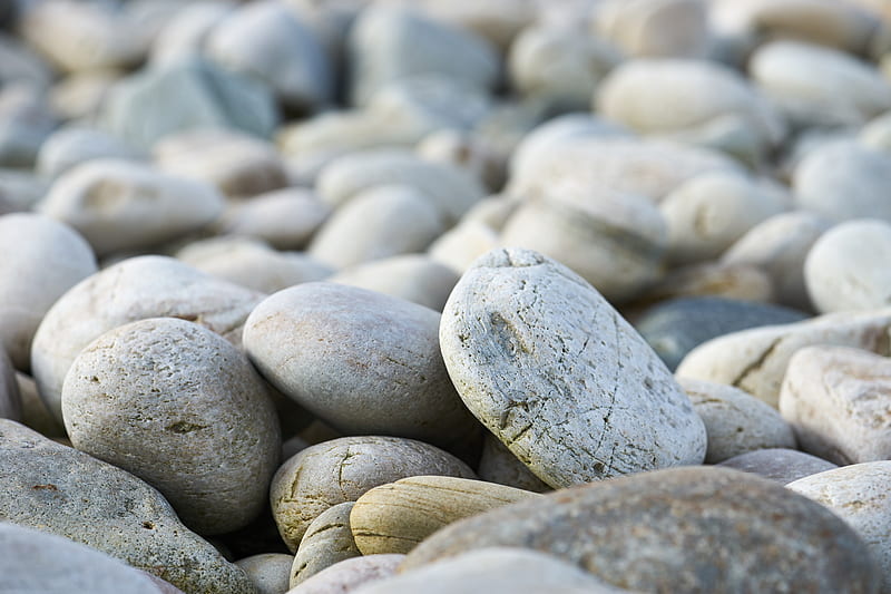 stones, pebbles, beach, HD wallpaper