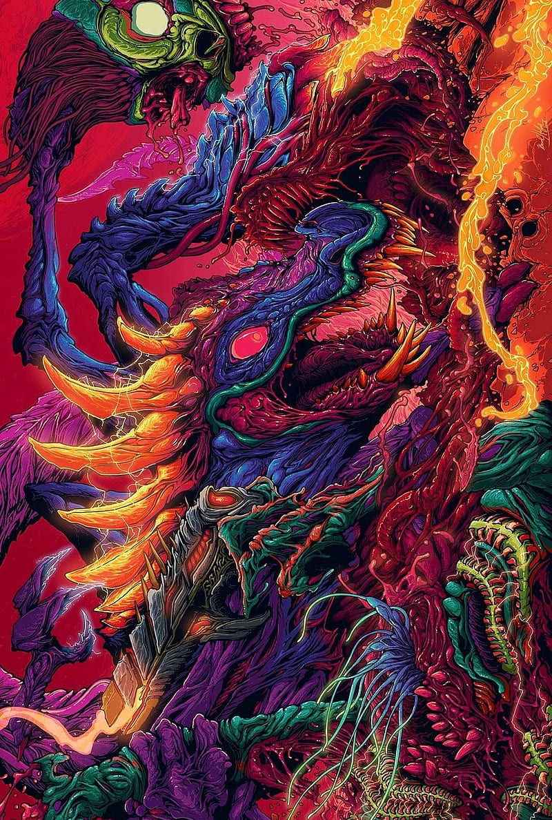 1366x768 Resolution Hyper Beast CSGO Art Cool 1366x768 Resolution Wallpaper  - Wallpapers Den