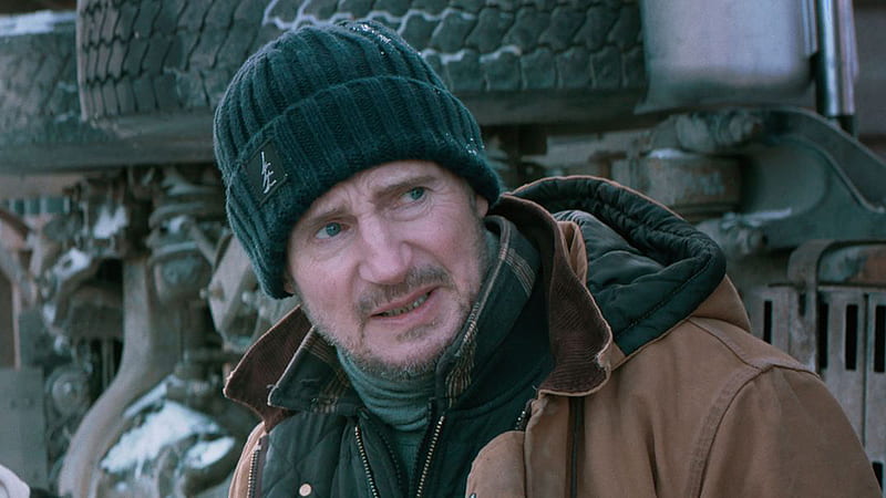 Mike Liam Neeson The Ice Road, HD wallpaper