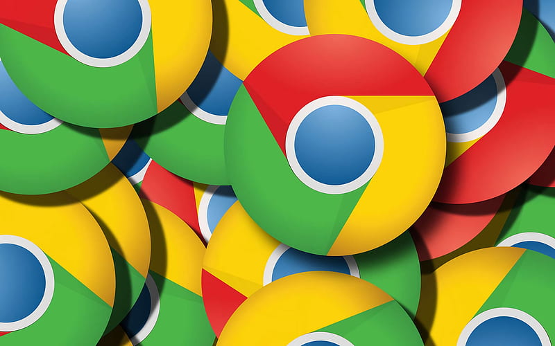 Technology, Google Chrome, Logo, Colors, HD wallpaper