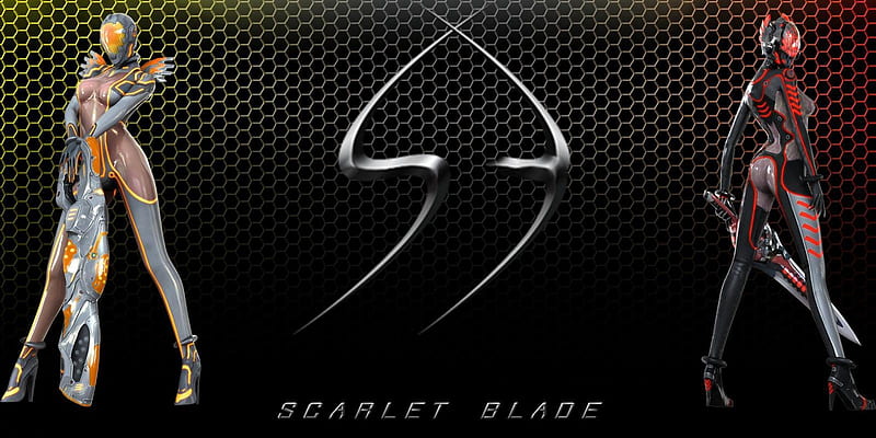 Scarlet Blade Royal Guard vs Knight, video game, character, mmorpg, scarlet blade, HD wallpaper