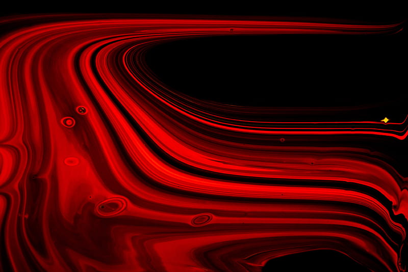 paint, liquid, stains, red, black, HD wallpaper