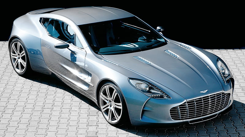 Aston Martin, Aston Martin One-77, Car, Coupé, Silver Car, Sport Car, HD wallpaper