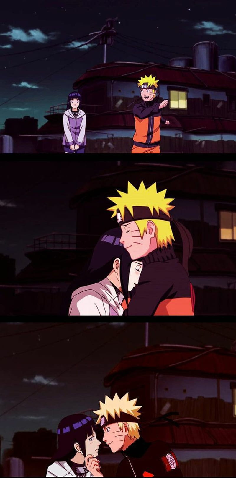 Naruto y hinata, love, naruto shippuden, novios, HD phone wallpaper