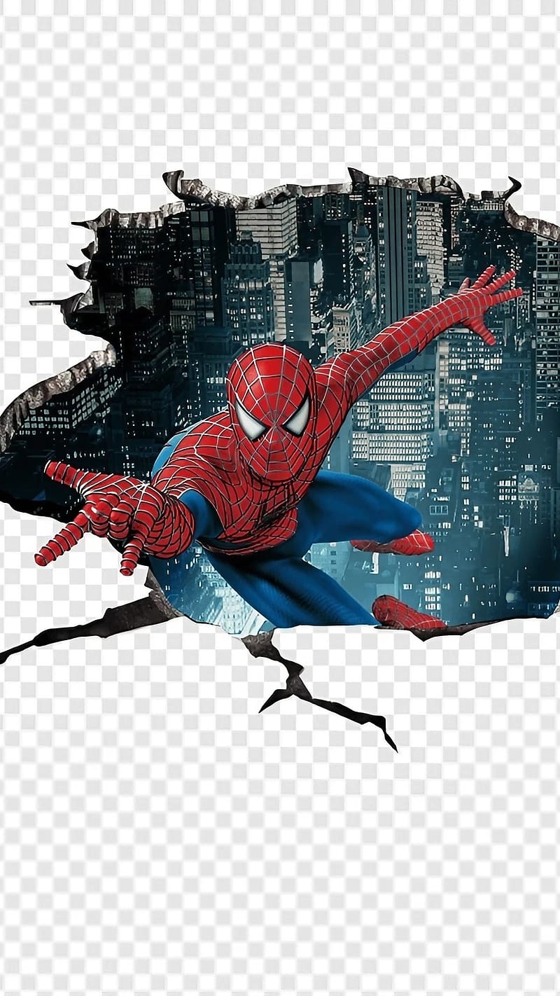 Spider Man 3d, Marvel Hero, spiderman, superhero, HD phone wallpaper
