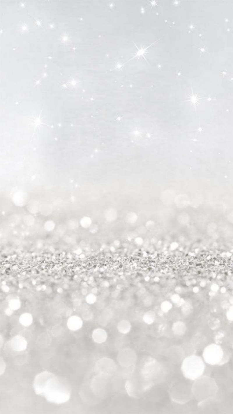 White Glitter shiny silver sparkle HD phone wallpaper  Peakpx