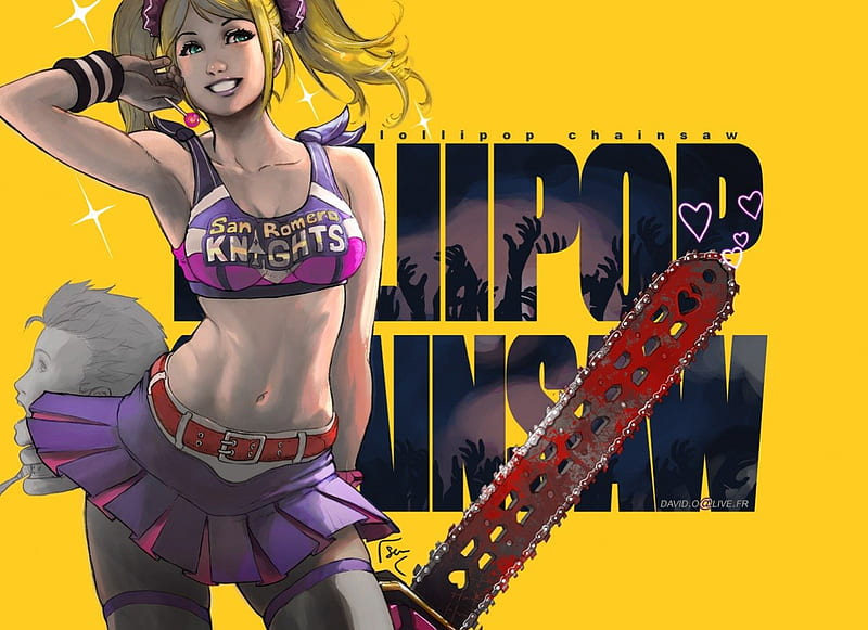 Lollipop Chainsaw Game 04, HD wallpaper