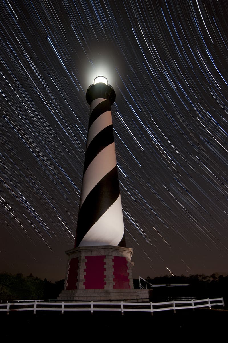 lighthouse, light, stars, zelight, night, HD phone wallpaper