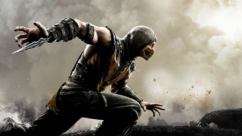 Scorpion hoodie hotsell mortal kombat