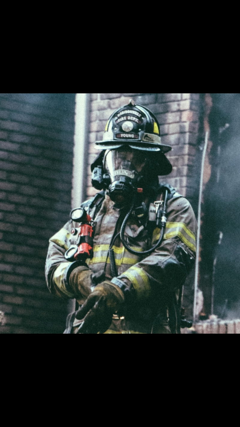 Fireman, bomberos, incendio, HD phone wallpaper