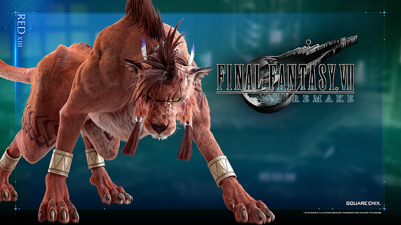 Final Fantasy, Final Fantasy VII Remake, Red XIII, HD wallpaper