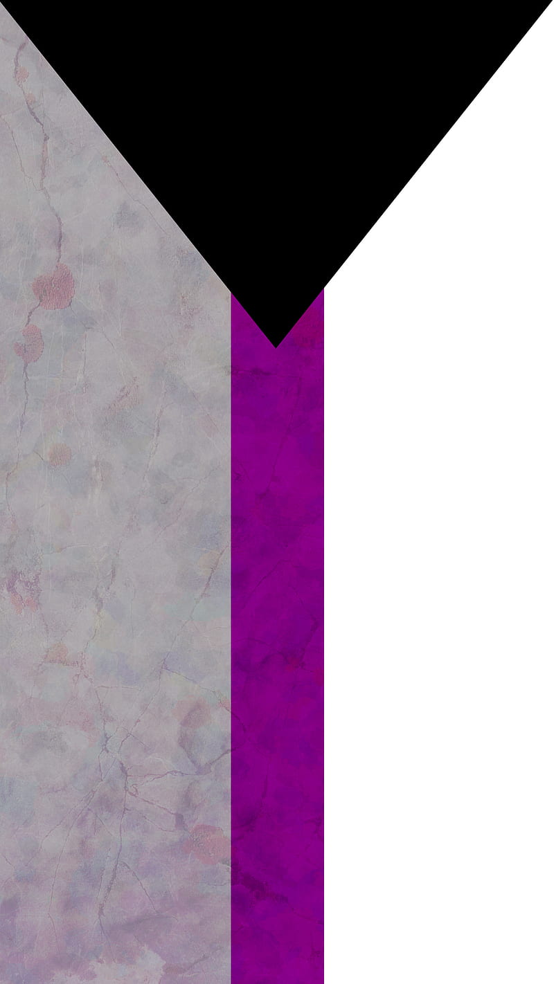 Pride Flag Demisexual , Adoxalinia, June, ace, activist, asexual, asexuality, black, bond, connection, day, deep, demi, demisexuality, diversity, emotional, gender, gray, gray-asexuals, human, lgbt, lgbtq, month, parade, power, proud, purple, rights, strong, together, white, HD phone wallpaper