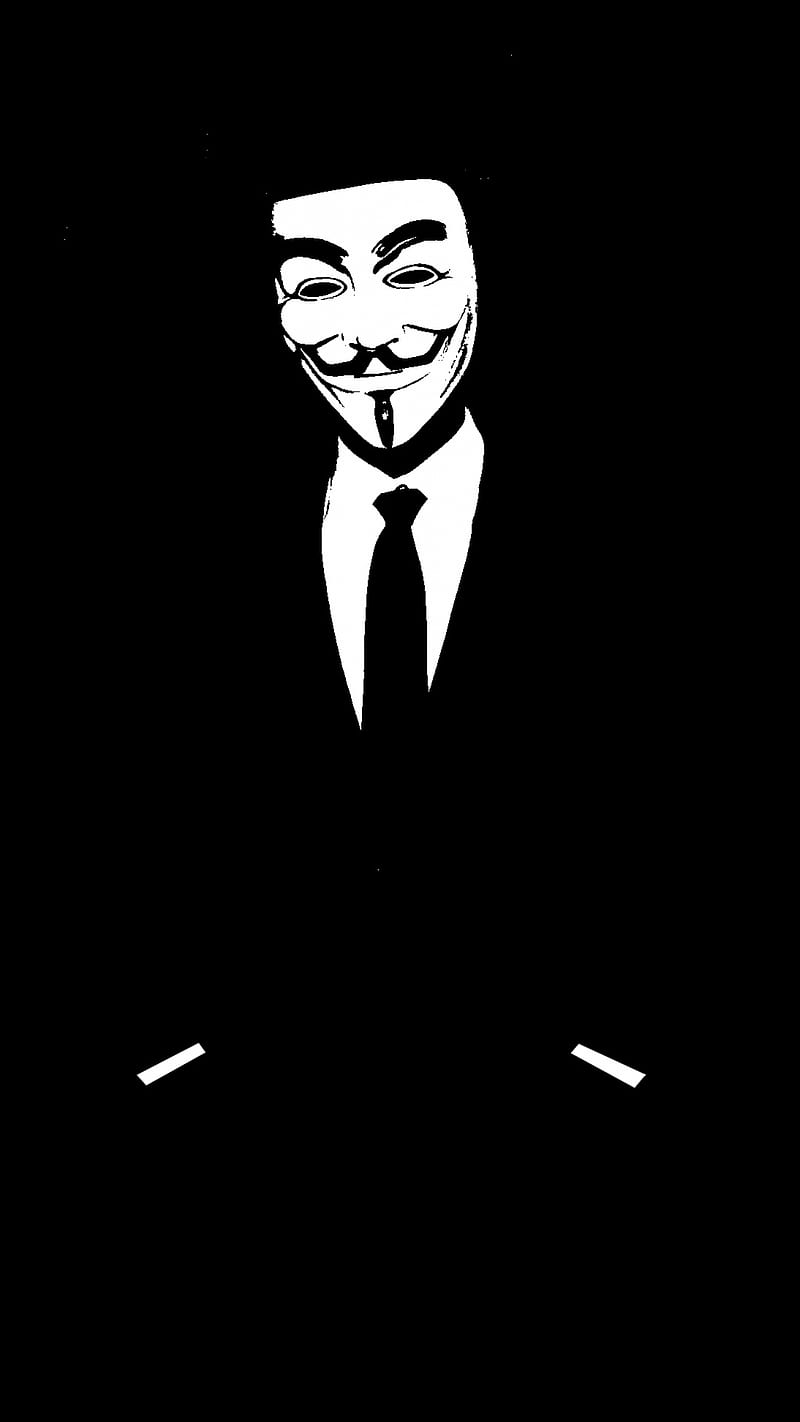 Anonymous, art, drawn, hackers, internet, mask, movie, v vengance, HD phone wallpaper