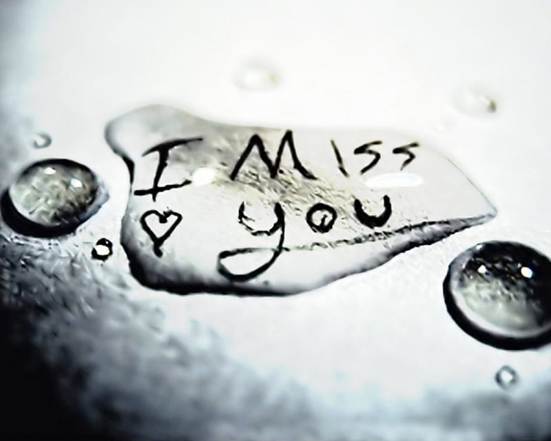 I miss you, saying, cute, love, quote, drops, miss, HD wallpaper | Peakpx