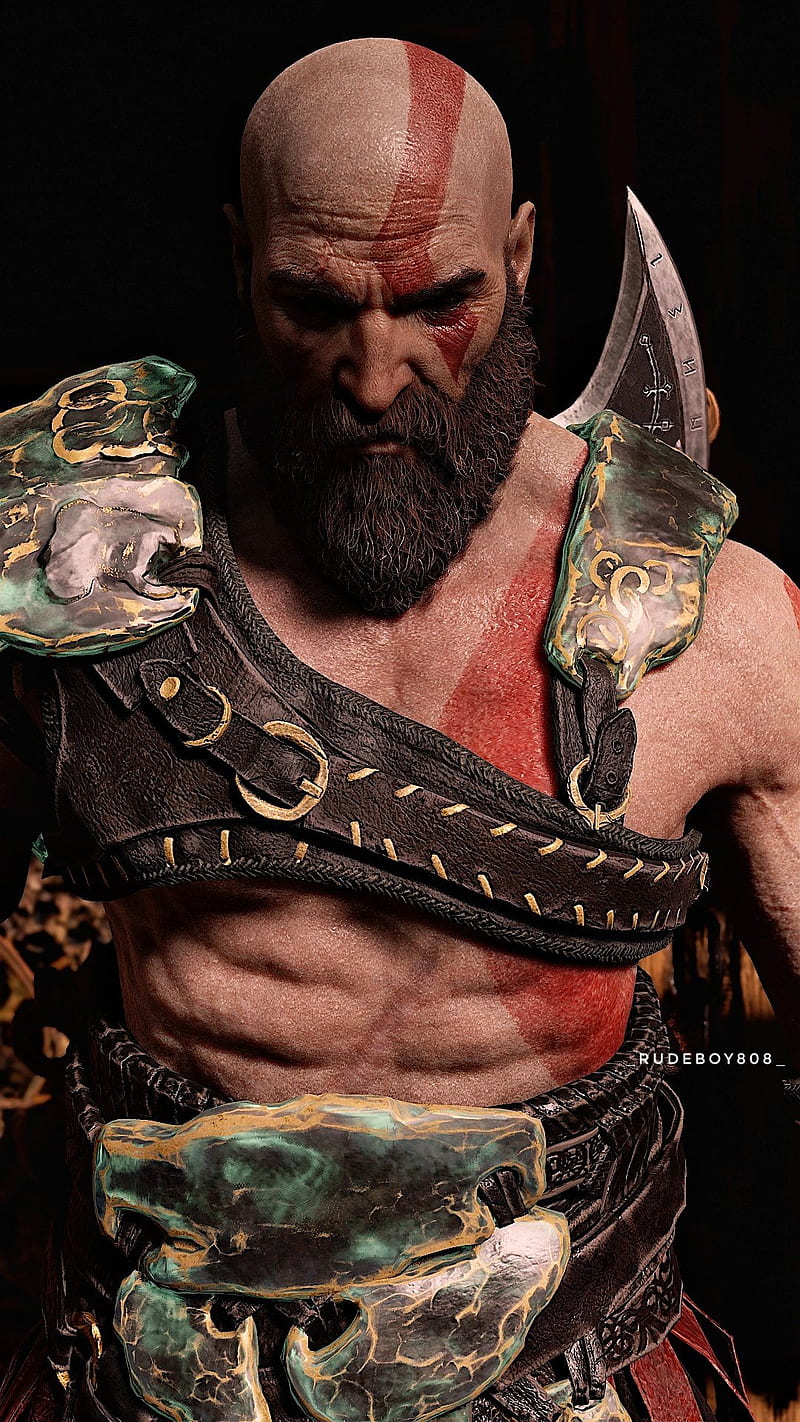 Kratos, godofwar, HD phone wallpaper