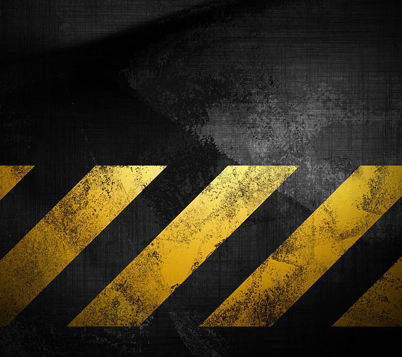 Caution, hazard, sign, strips, yellow, zone, HD wallpaper