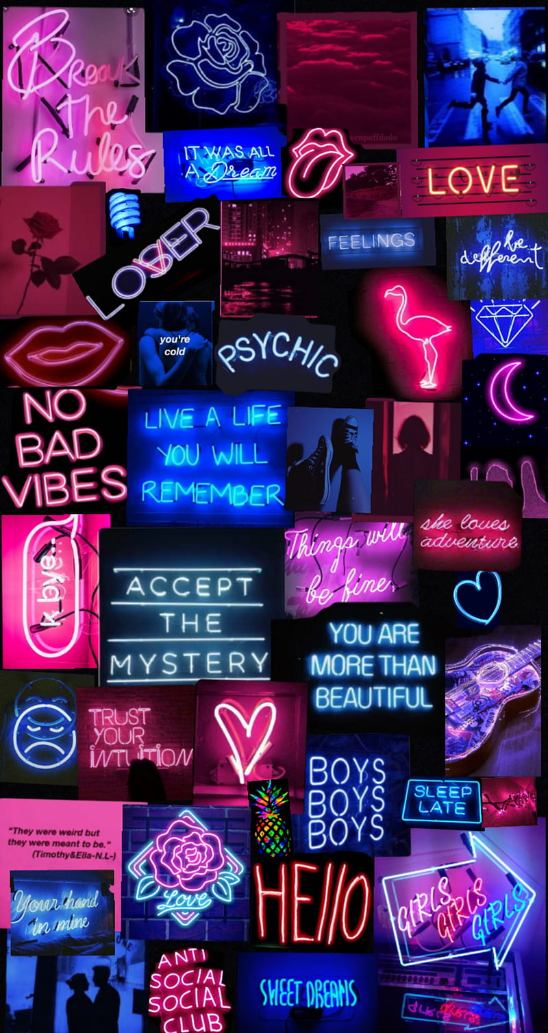 Top more than 66 neon wallpaper aesthetic best - in.cdgdbentre