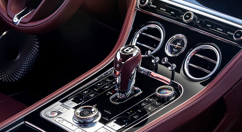 2018 Bentley Continental GT (Color: Tungsten) - Interior, Detail , car, HD wallpaper