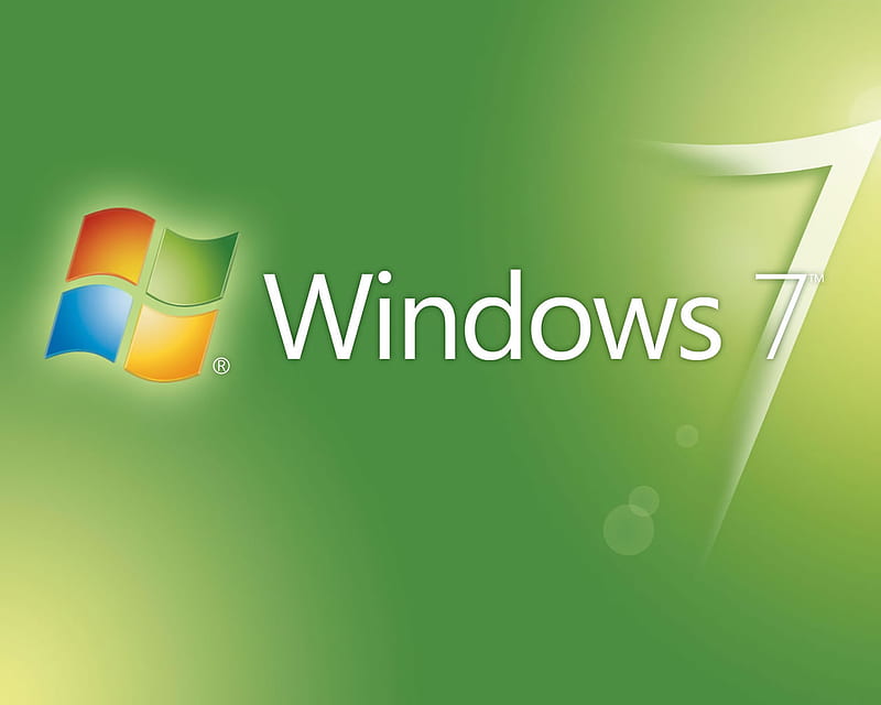 Windows, siete windows7, verde, Fondo de pantalla HD | Peakpx