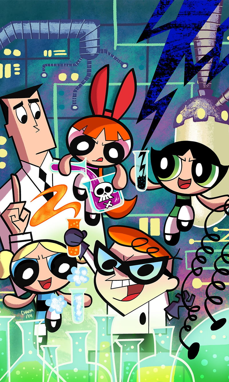 Powerpuff Girls Cartoon Network Dekster Hd Phone Wallpaper Peakpx