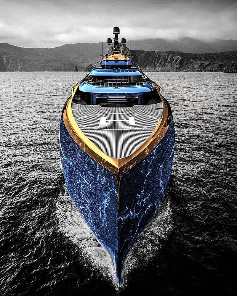 Luxury yacht, boat, luxe, nature, ocean, yachts, HD phone wallpaper | Peakpx