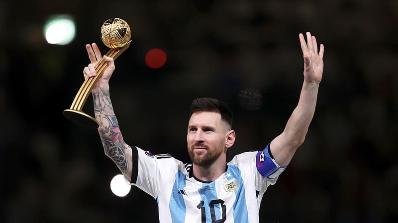 Messi makes more World Cup history as Argentina captain scoops second Golden Ball US, HD wallpaper