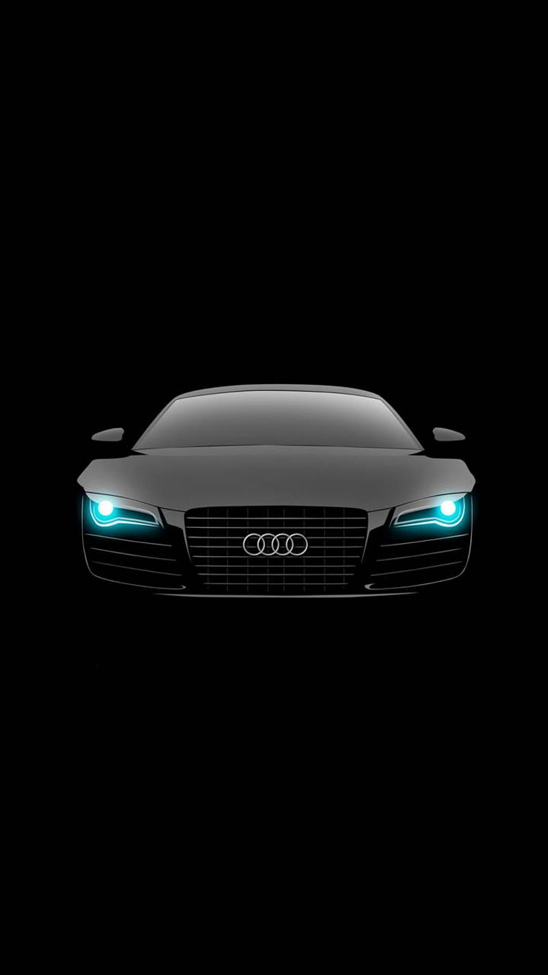 Audi, black, car, carros, cool, land, lights, logo, oooo, range, HD phone  wallpaper | Peakpx
