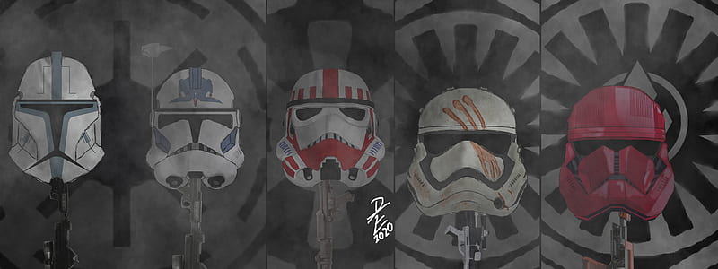 Fives, arc trooper, clone trooper, clone wars, HD wallpaper