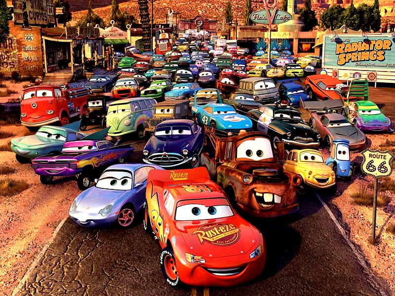 Cars: the movie, family, animated, movie, action, comedy, fun, cinema, adventure, carros, HD wallpaper