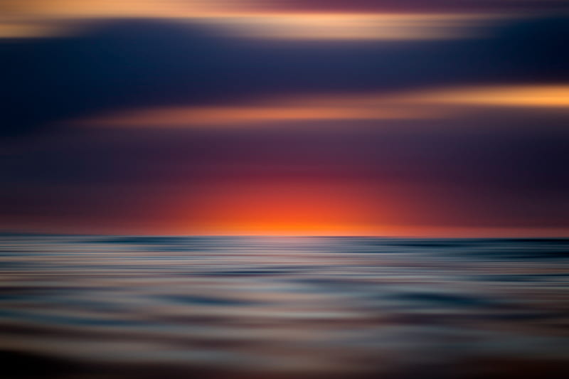 Minimalism Sea Lake Sunrise, lake, sea, sunrise, sunset, minimalism, minimalist, HD wallpaper