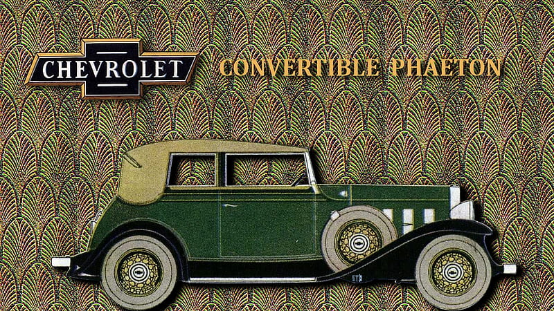 1932 Chevrolet Convertible Phaeton, Chevrolet Antique Cars, Chevrolet Cars, 1932 Chevrolet, Chevrolet Background, HD wallpaper