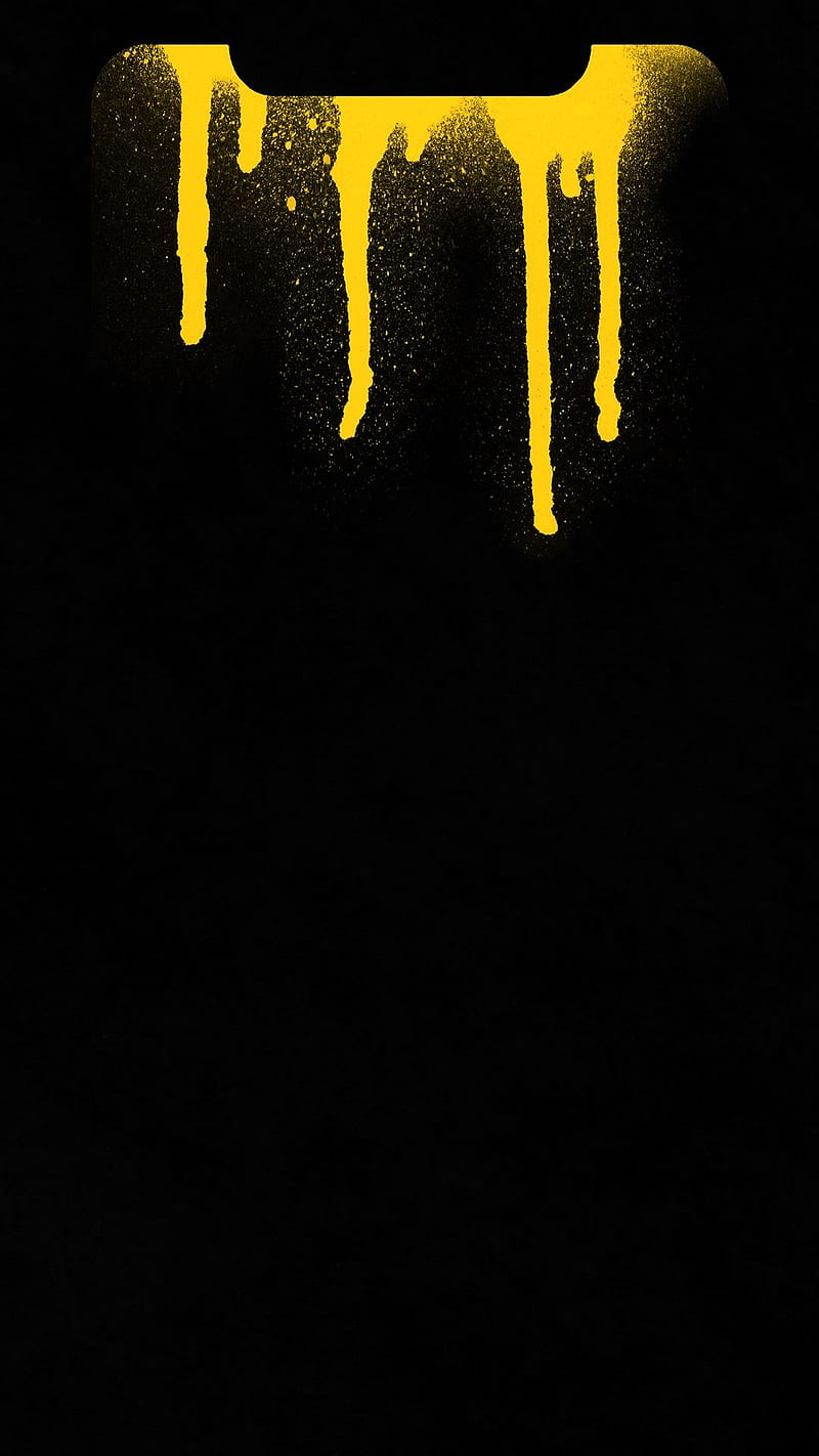 Iphone Black Desenho Gold Lock Screen Paint Screen Top Yellow Hd Phone Wallpaper Peakpx