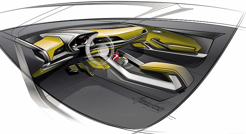 Production INT tutorial on Behance  Car interior design sketch Automobile  interior design Car interior design